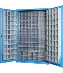 Односторонний металлический шкаф с пластиковыми ящиками TKD-120-S