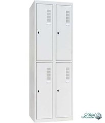 Шкаф для одежды металлический ШОМ-300/2-4